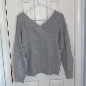 GRAY FRANCESCAS SWEATER NWT
